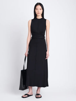 BEATRICE DRESS IN SOLID JERSEY