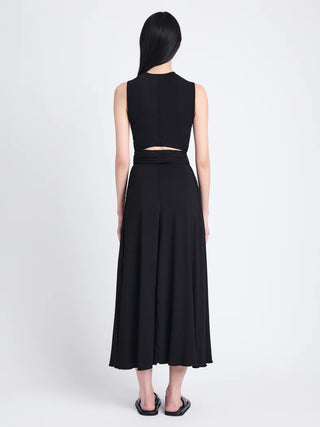 BEATRICE DRESS IN SOLID JERSEY