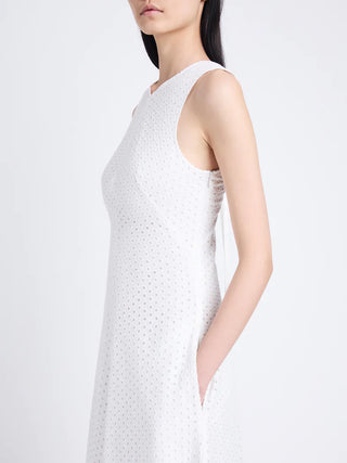 JUNO DRESS IN BRODERIE ANGLAISE