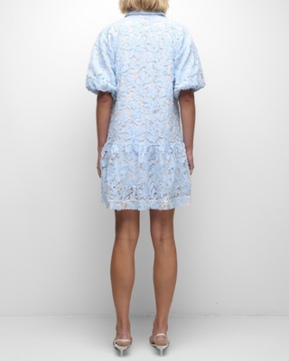 CRISSY COTTON LACE MINI DRESS