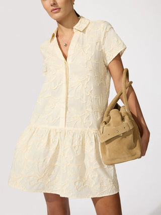 ANTIBES EMBROIDERED DRESS