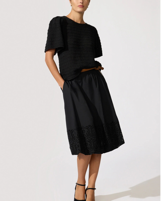 LOTI EYELET BUBBLE SKIRT