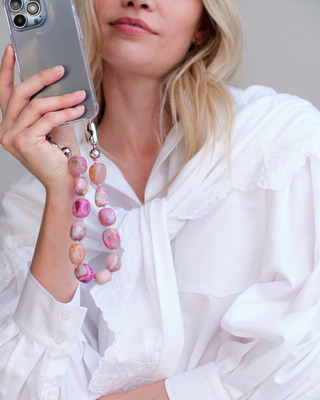 LARGE CUT GEMSTONE WRISTLET