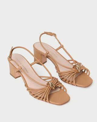 MINNA STRAPPY MID HEEL SANDAL