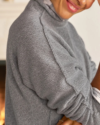 MONTEREY FUNNEL NECK SWEATER