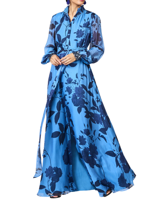 EMBROIDERED CASSANDRA GOWN