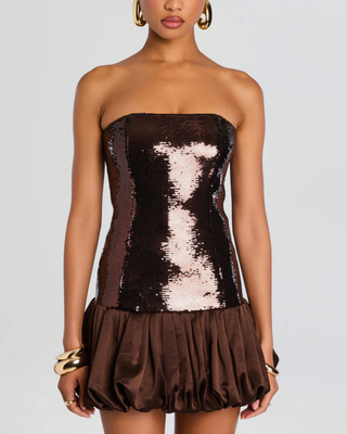 ANIKA SQUIN DRESS