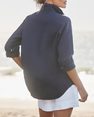 EILEEN RELAXED BUTTON-UP SHIRT