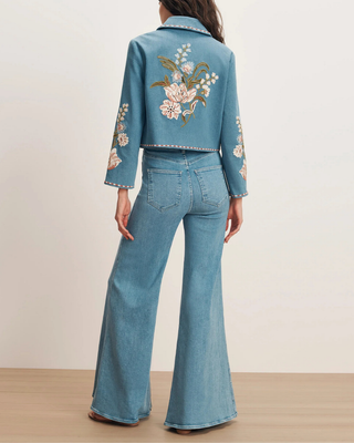 VIKARIA EMBROIDERED JACKET