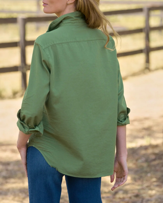 EILEEN RELAXED BUTTON-UP SHIRT