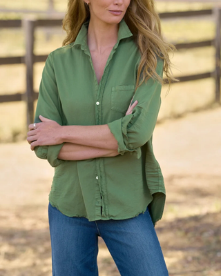 EILEEN RELAXED BUTTON-UP SHIRT