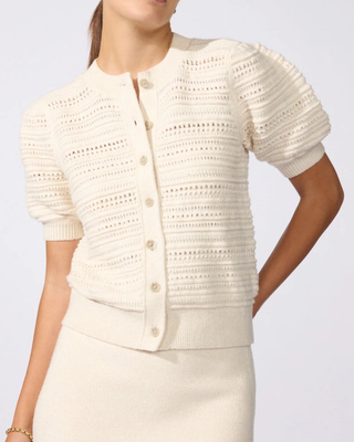 HAVANA MULTI STITCH CARDIGAN