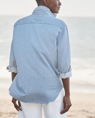 EILEEN RELAXED BUTTON-UP SHIRT