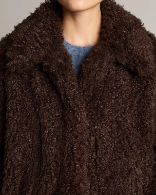 FAUX FUR CROPPED JACKET