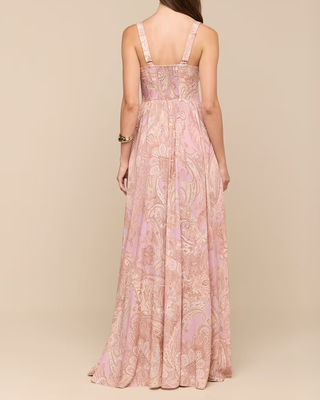 ROSETTE MAXI DRESS