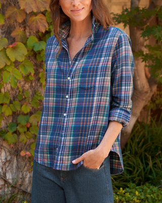 EILEEN RELAXED BUTTON-UP SHIRT