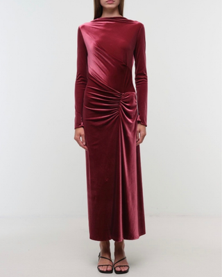 FERRERA L/S MIDI DRESS