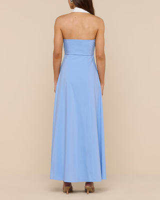 MAURIE HALTER MAXI DRESS