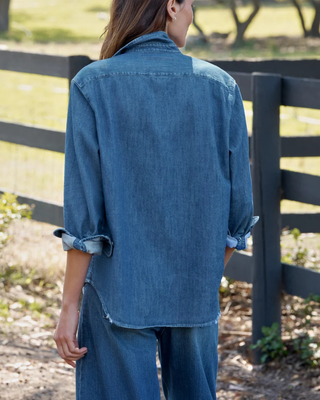EILEEN RELAXED BUTTON-UP SHIRT