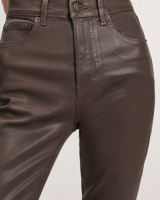 BEVERLY HIGH-RISE COATED JEAN