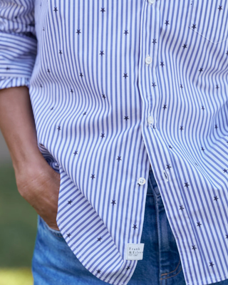 EILEEN RELAXED BUTTON-UP SHIRT