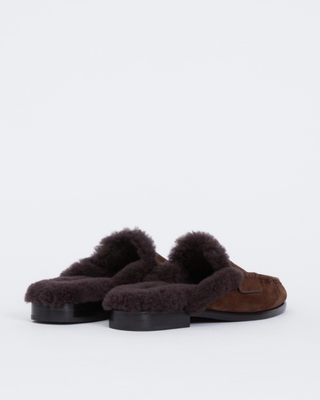 CARTER SHEARLING MULE
