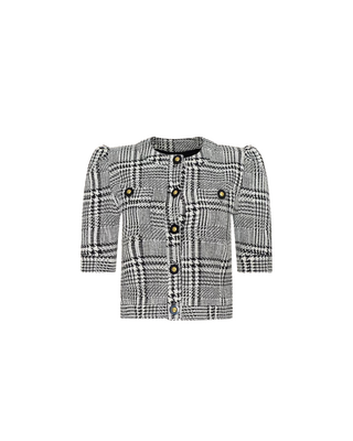 ALLEGRA CROPPED TWEED JACKET
