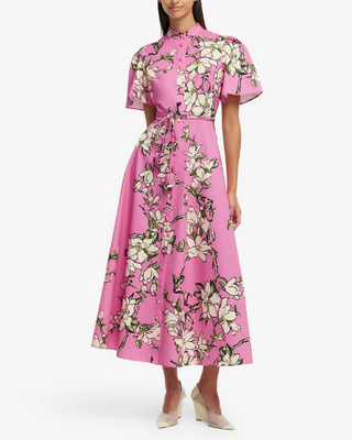 BIANCA SHORT SLEEVE MIDI DRESS