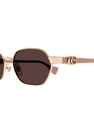 HEXAGONAL METAL SUNGLASSES