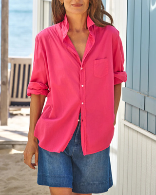 EILEEN RELAXED BUTTON-UP SHIRT
