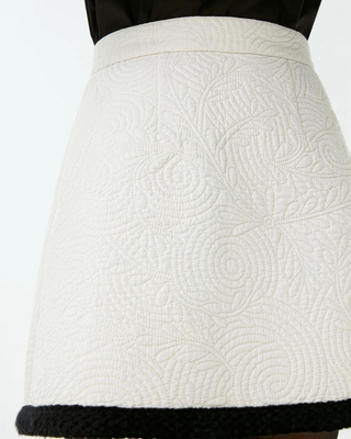 GUILIANA QUILTED SKIRT