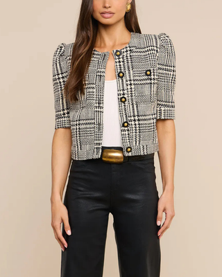ALLEGRA CROPPED TWEED JACKET