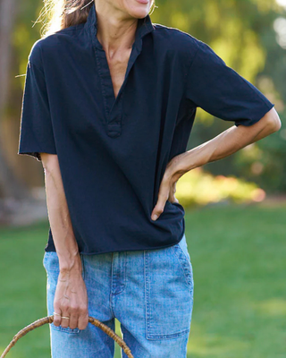 PATTY POPOVER S/S HENLEY