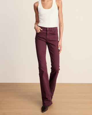 BEVERLY MID-RISE SKINNY FLARE JEAN
