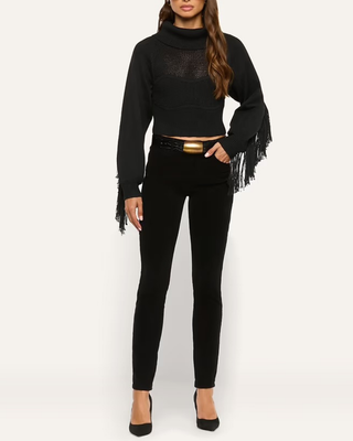 MADDISON FRINGE TURTLENECK