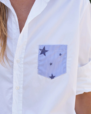 EILEEN RELAXED BUTTON-UP SHIRT