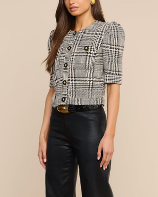 ALLEGRA CROPPED TWEED JACKET