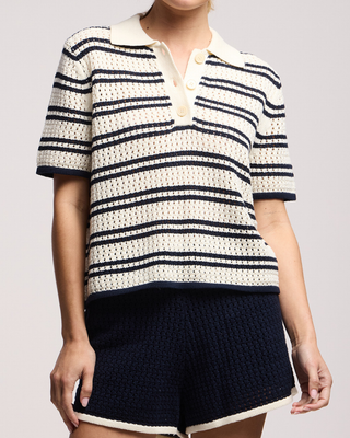 LUMAE KNIT POLO