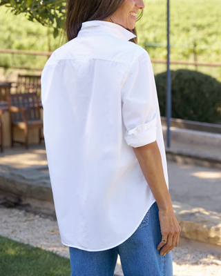 EILEEN RELAXED BUTTON-UP SHIRT