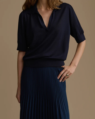 PLEATED SKIRT