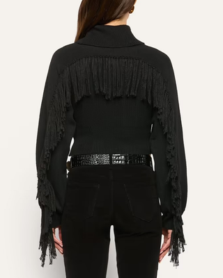 MADDISON FRINGE TURTLENECK