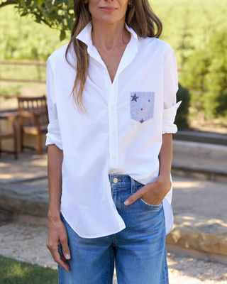 EILEEN RELAXED BUTTON-UP SHIRT