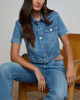KIRSTIE S/S CROP JACKET