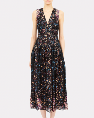 SYLVIE S/L SILK DRESS