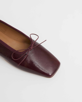 SQUARE TOE BALLERINA FLAT