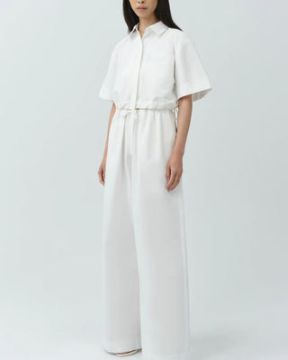 RYETT S/S CROPPED SHIRT