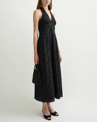 SALMA HALTER DRESS