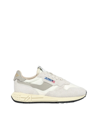 REELWIND LOW SNEAKERS IN NYLON AND SUEDE COLOR WHITE