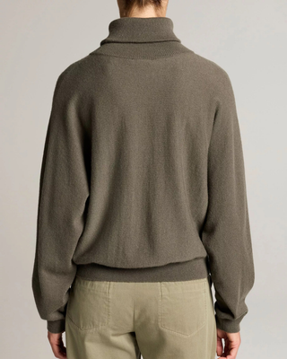 DOLMAN SLEEVE TURTLENECK SWEATER