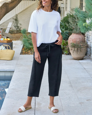 BIBI BARREL LEG SWEATPANT